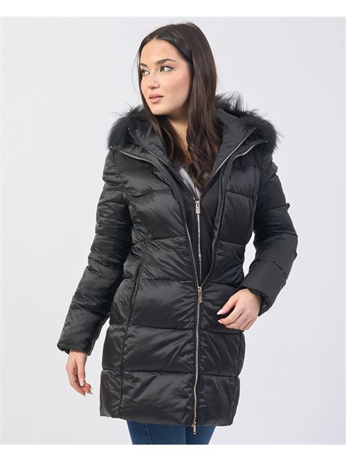 Manteau matelassé femme Yes Zee avec faux gilet YES ZEE | O015-QV000801